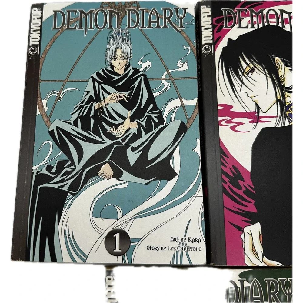 DEMON‎ DIARY Manga Volumes 1 2 3 Lee Chi Hyong Tokyopop English Graphic Novel